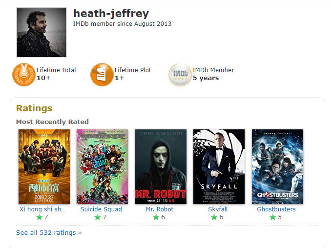 《流浪地球》IMDb网站批量刷高分,疑遭《阿丽