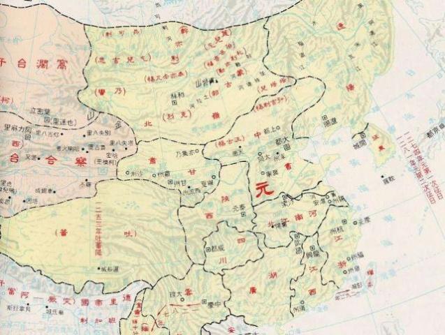 中国人口元朝_中国元朝地图
