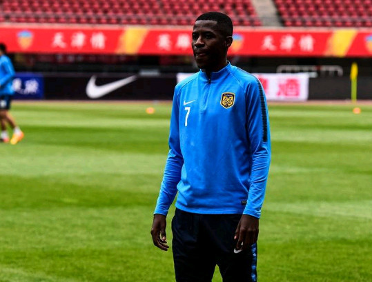 昔日英超天王沦为中超第四外援:近一年无球可