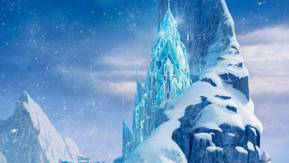 冰雪奇缘:艾莎的冰雪城堡由50名画师共同完成,制作精细到雪花