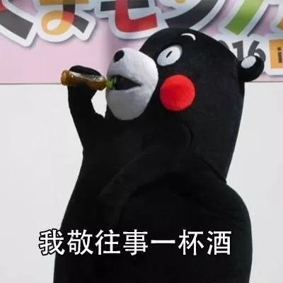 搞笑我有故事你有酒吗表情包我敬往事一杯酒