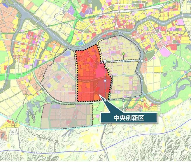 中央创新区完成规划编制, 启动7条道路建设,山嘴头未来社区,南苑中学