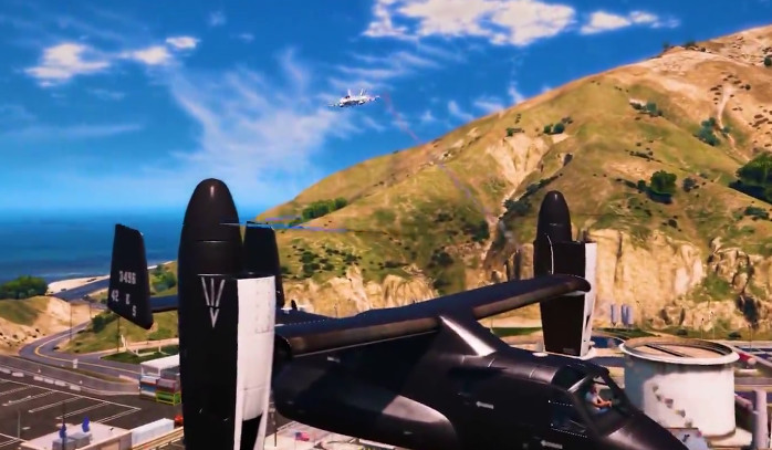 Gta5 军事基地的防空炮都是从哪里射出来的 现在才知道 看点快报