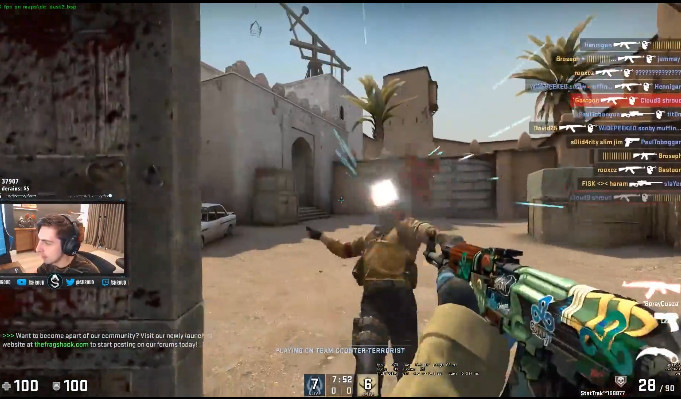 绝地求生:Shroud为什么那么强?看他玩CSGO就