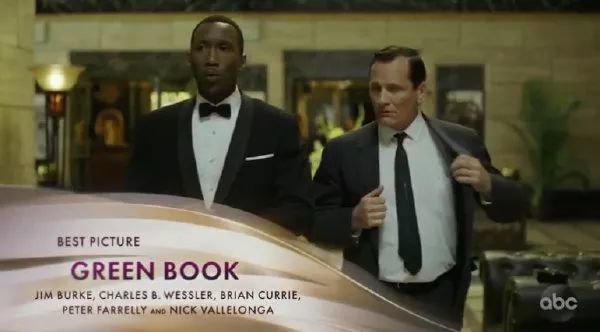 1届奥斯卡结果出炉,《绿皮书》毫无意外摘得最佳影片
