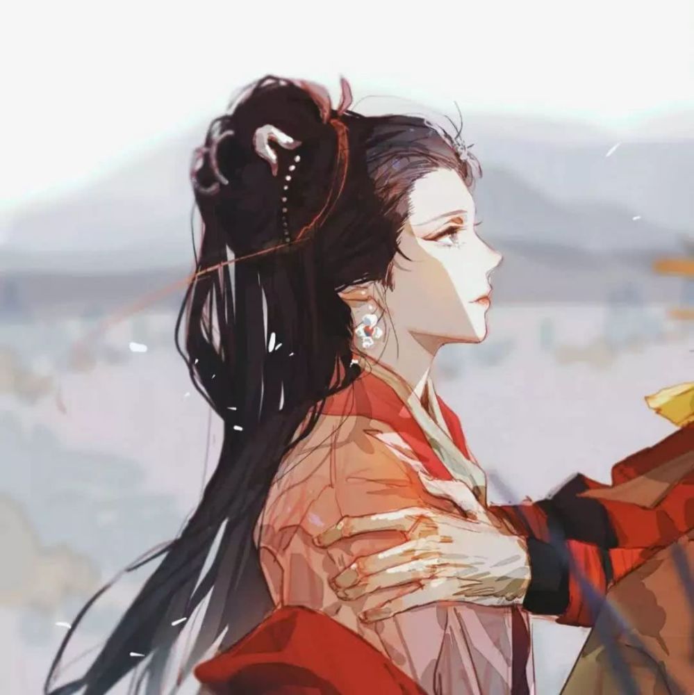 唯美 浪漫系情侣头像:爱就像蓝天白云,晴空万里,有你便是晴天