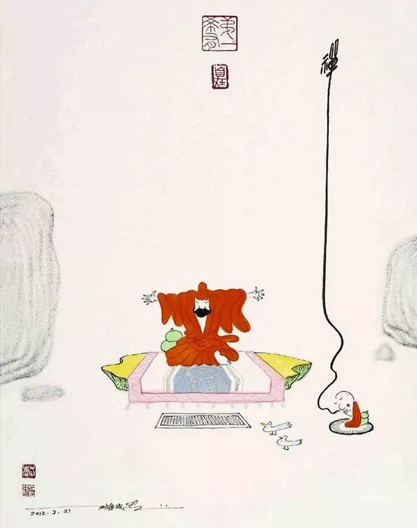 漫画家蔡志忠:每块木头都可以成为一尊佛,只要去掉多余的部分