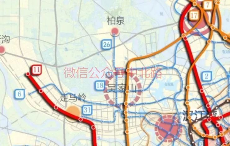 未来!武汉轨道交通31号线将覆盖东西湖临空港青年城!