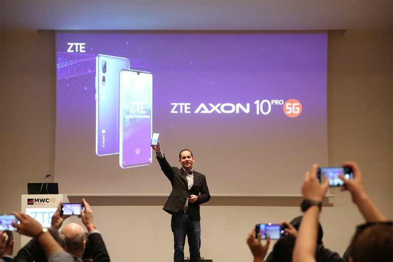中兴首款5G手机Axon 10 Pro发布:今年上半年上市