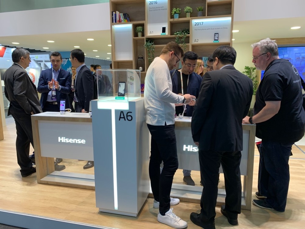 海信5G手机亮相2019MWC,计划今年上市