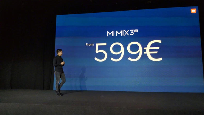 599欧元 小米第一款5G手机发布