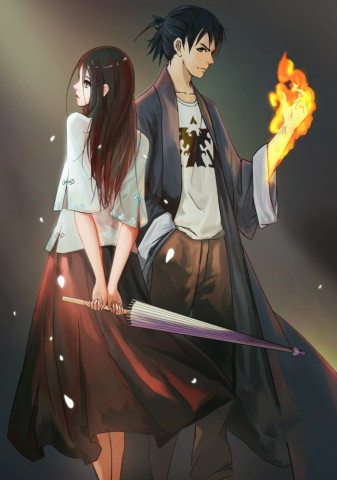 一人之下·二次元·冯宝宝壁纸:夜黑风高,宝儿姐又扛