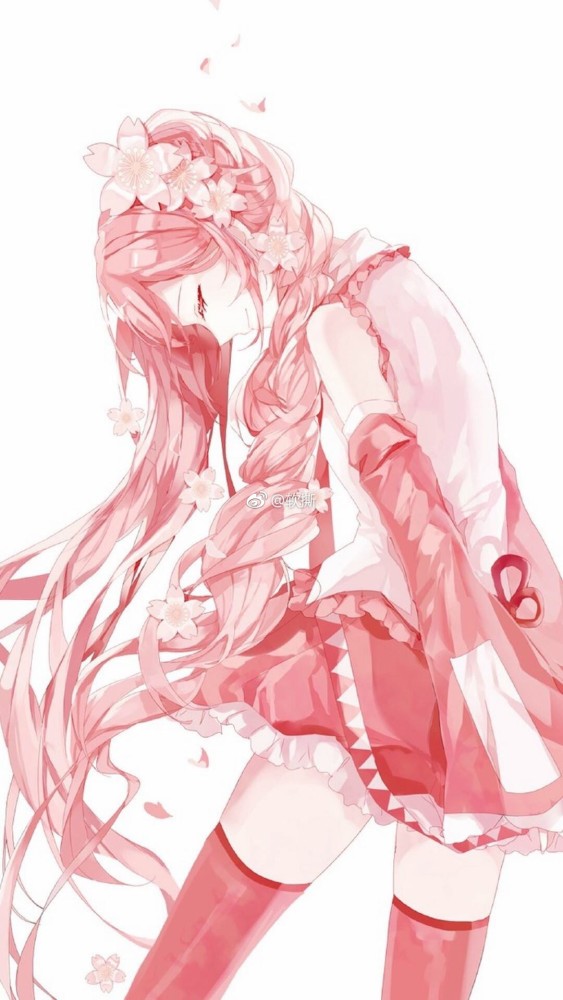 粉红少女心.二次元主题壁纸:少女心爆棚,还等什么赶紧