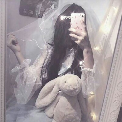 四张女生穿婚纱头像,ins 仙气,美呆了!