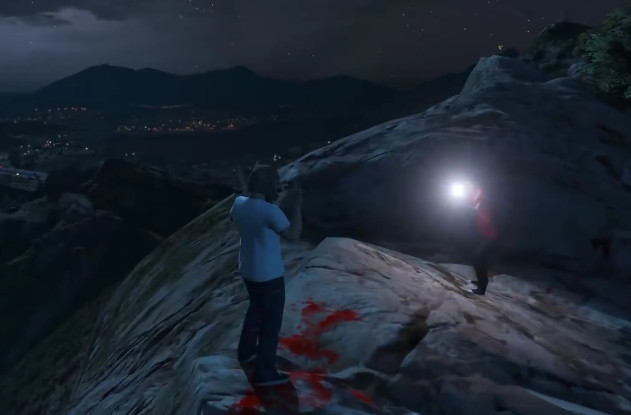 看神勇的《gta5》玩家是如何恶搞女鬼的,恐怖故事瞬间