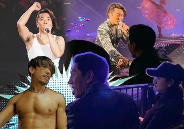张耀扬带小25岁女友现身郑伊健演唱会