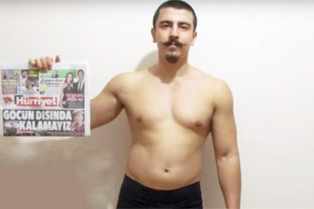 肌肉男松懈训练胖成170斤,比赛将近,他用15周健身成肌肉男
