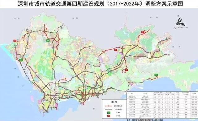 《深圳市城市轨道交通第四期建设规划调整(2017-2022)环境影响报告