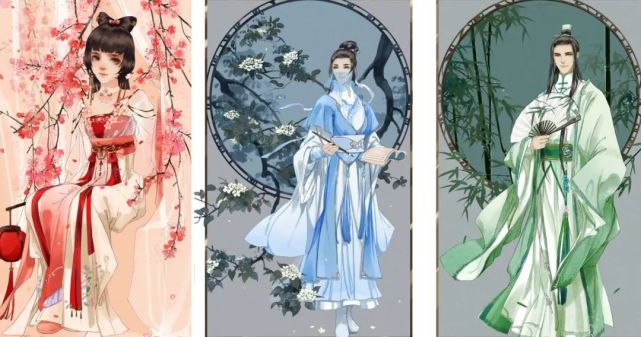 古風(fēng)服裝用色，這樣搭配更驚艷！ 