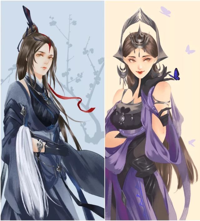古風(fēng)服裝用色，這樣搭配更驚艷！ 