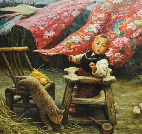 看哭农村娃！这10幅油画真实还原了中国80年代农村生活-腾讯新闻