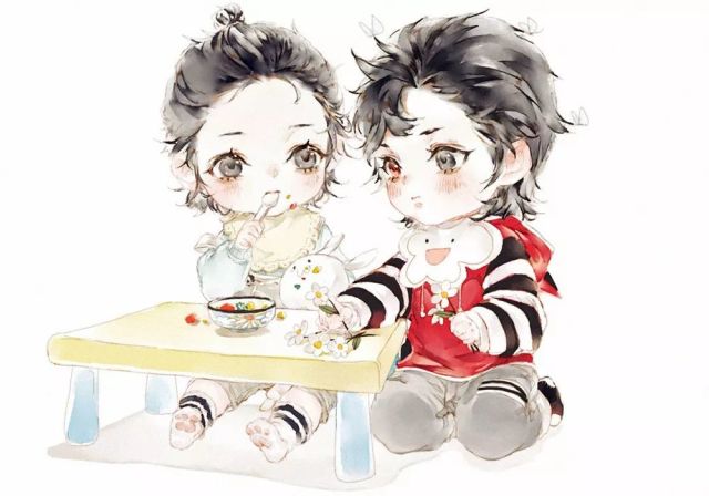 《天官赐福》八种风格的花怜,现代装温暖人心,古风版