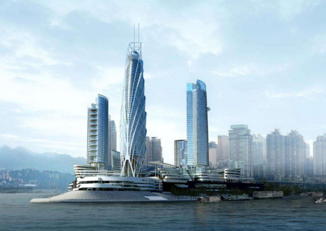 重庆建造新地标,高度达到431米,共有101层,成地标性