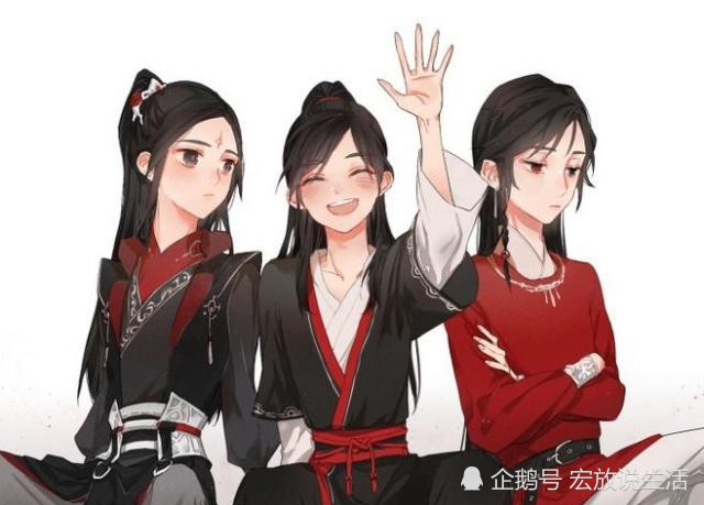 冰妹的双马尾蓝湛的彩妆花城的腰带,果然还是羡羡下手