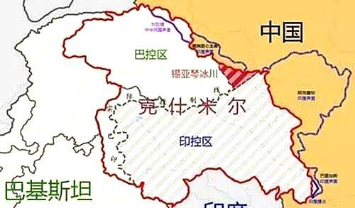 中控克什米尔人口_中国地图鸡尾巴下方红线是什么地区,有什么意义(2)