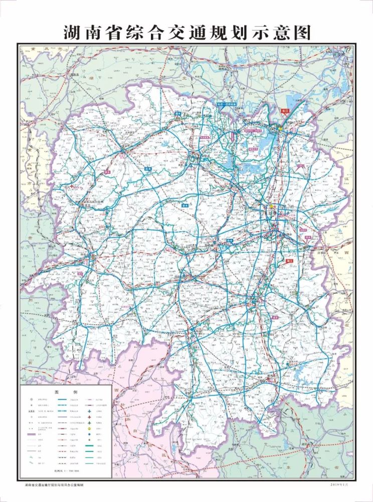 湖南新建高速公路规划图