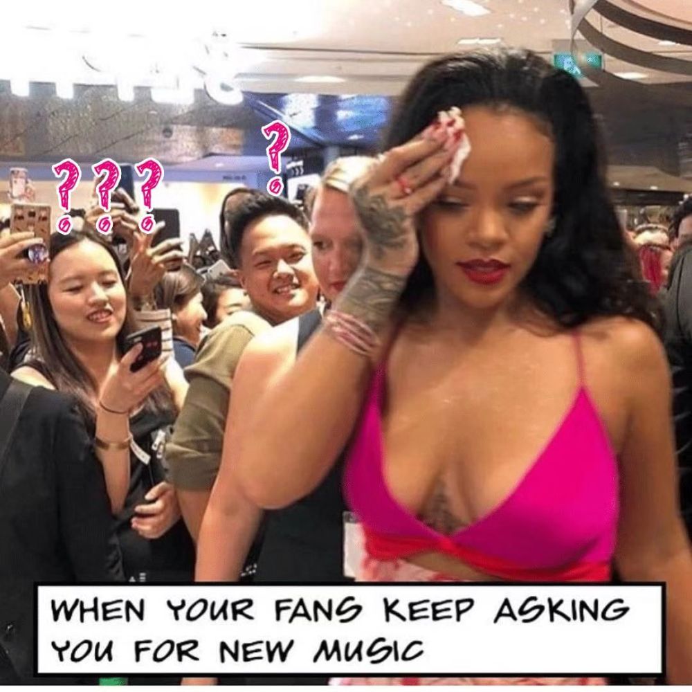 请问有什么事情是rihanna这个女人做不好的吗?