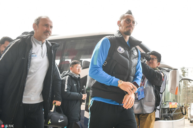 建业vs一方首发:卡拉斯科搭档哈姆西克 博阿滕