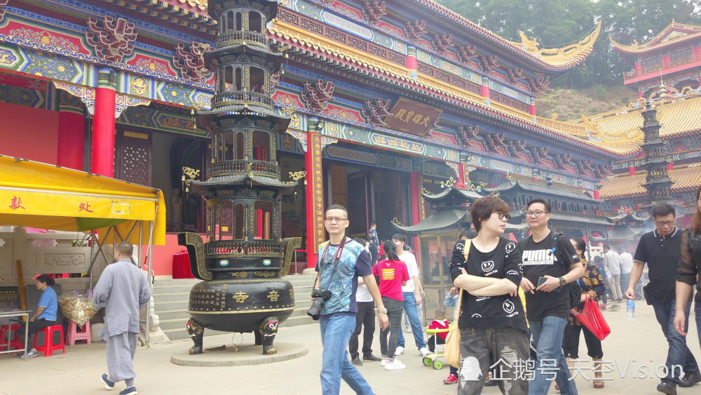 实拍东莞香火最旺的寺庙,值得一去