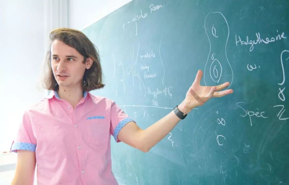 德国波恩大学最年轻的数学教授彼得·舒尔茨(peter scholze)就是这样