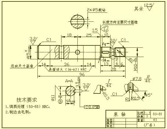 图纸不合格来看看经典机械制图识图标准