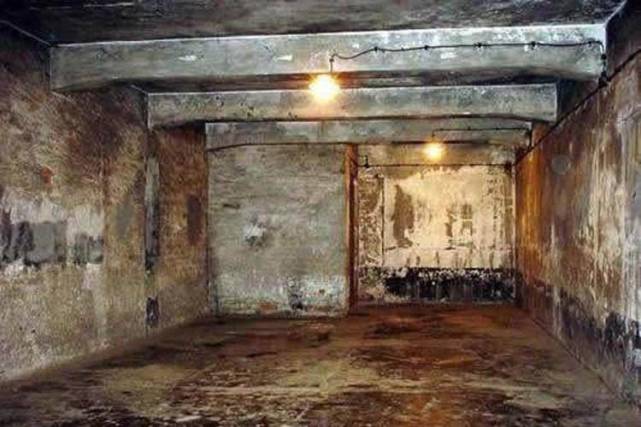 索比堡集中营已无遗址,从奥斯维辛的毒气室可以感受当年的恐怖