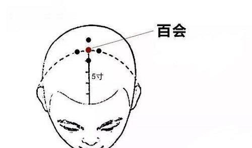 那么百会穴就是所有交通线的交汇处,下面就来详细讲讲百会的准确位置