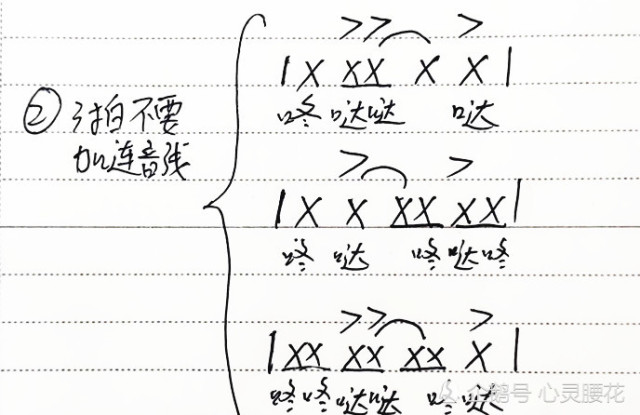 简谱连音线怎么弹_电子琴怎么弹连音(3)