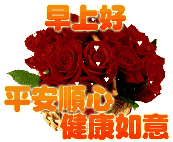 2019最新早上好图片带字和鲜花,早晨动态图片大全