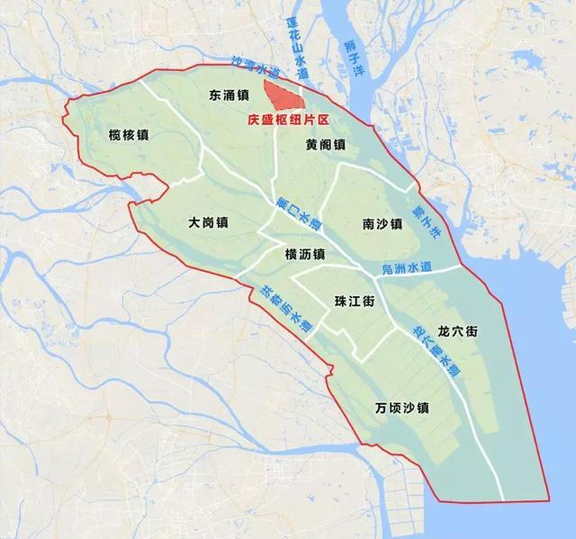 我们今天来了解下南沙庆盛板块 庆盛板块 庆盛板块或将是未来一两年