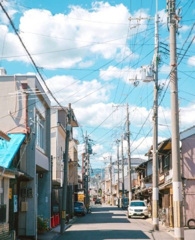 日系·夏天·壁纸·背景图:蓝色的夏天,是波子汽水的