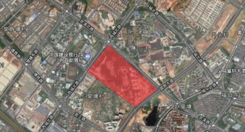 200余亩,义乌宗泽路旁一大型居住用地规划公示,将来