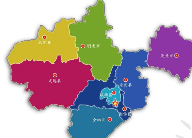 滁州市多少人口_滁州市地图
