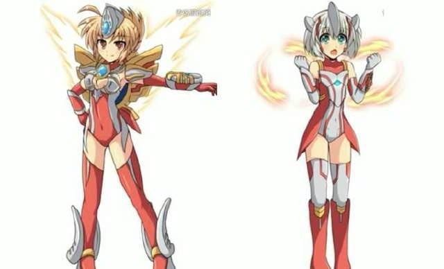 奥特曼被娘化,性转换后的奥特曼你能认出几位呢