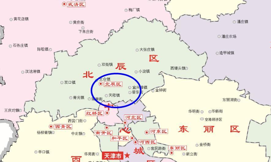 北辰区在天津市外环线以内要建设多条道路,并打通一些