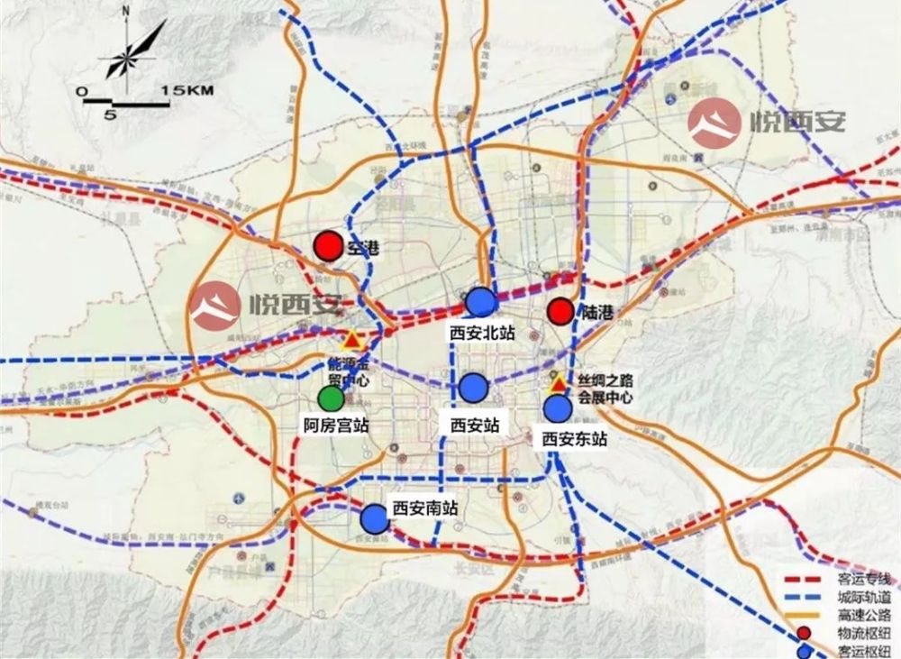 铜川新区经三原至西咸国际机场城际铁路 总投资丨480000万元 概况丨