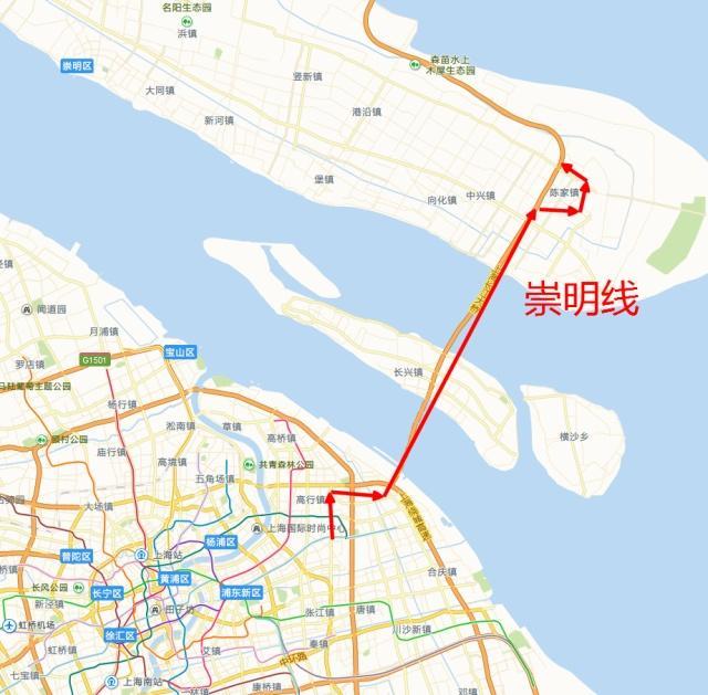 轨道交通崇明线列入2019年新开工项目:在上海市中心还有三站