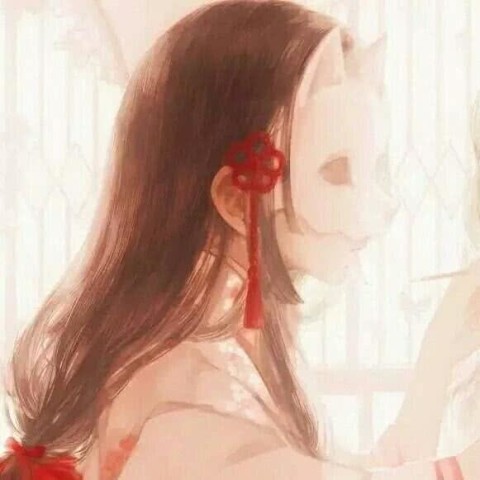凄美古风情侣头像:十里桃花,两人一马,谢了繁华,生死无话