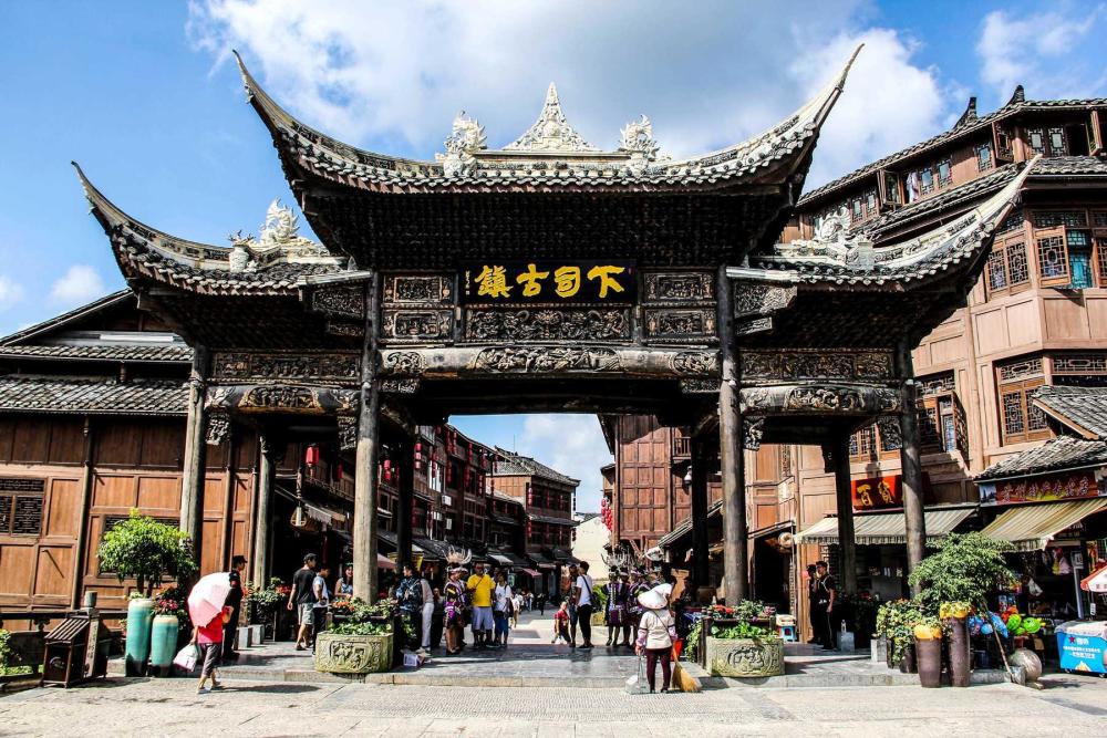 贵州境内一座4a级古镇景点,被誉为"小上海",知道的人