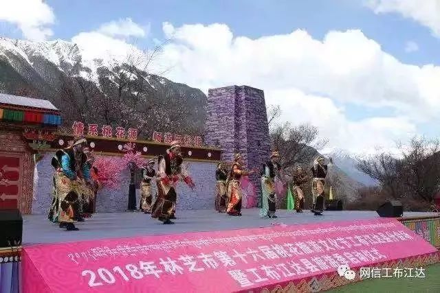 2018年林芝桃花节工布江达县分会场